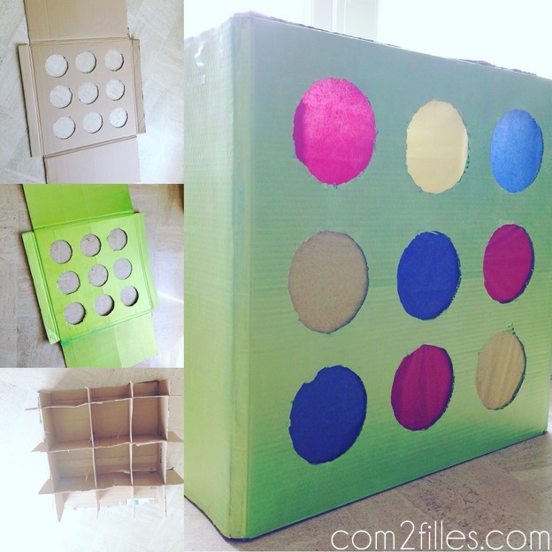 punch box DIY - jeu pour anniversaire enfants