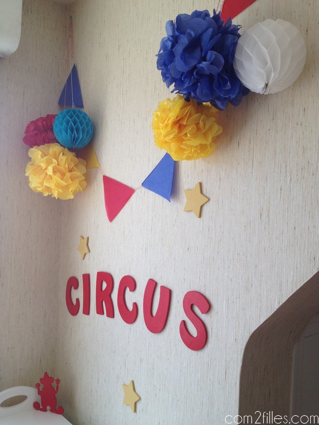Idee deco chambre enfant - cirque