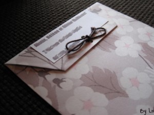 enveloppe carte réponse invitation mariage